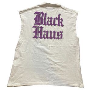 Black Haus Shirt Extra‎ Large Blackberry Schnapps Liquor Sleeveless Grunge Y2K